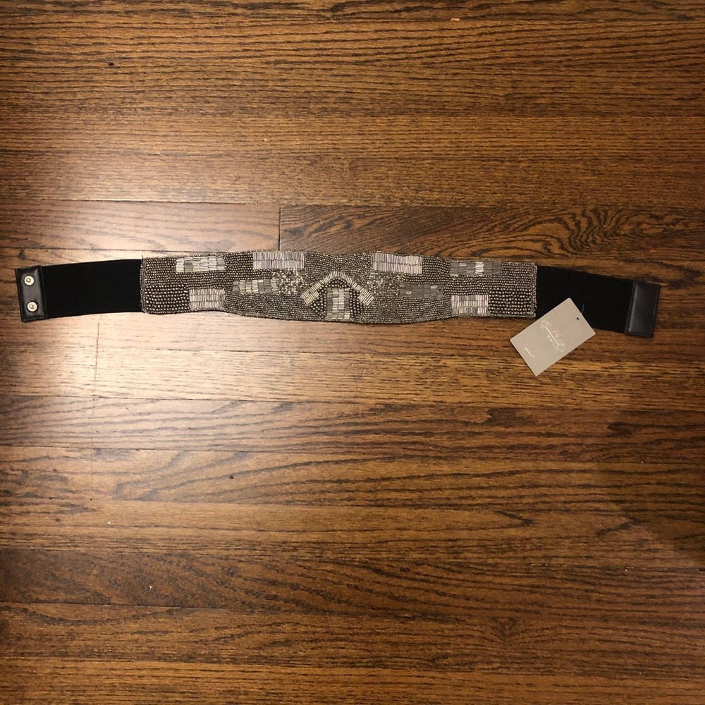 NWT Anthropologie Beaded Belt